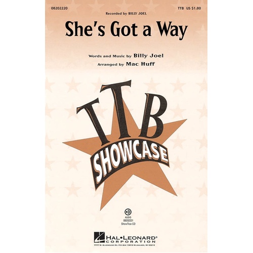 Shes Got A Way ShowTrax CD (CD Only)