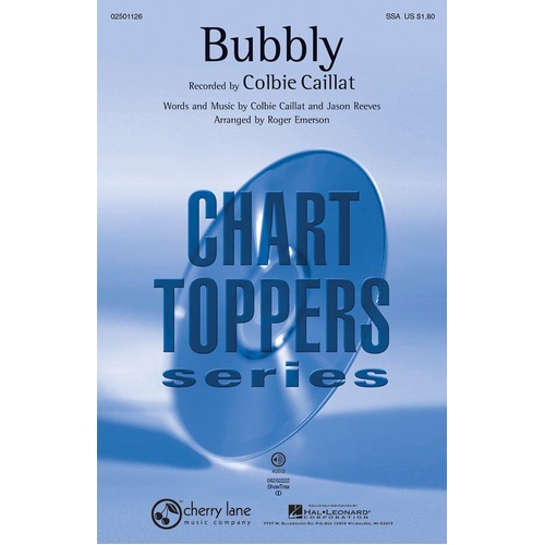 Bubbly ShowTrax CD (CD Only)