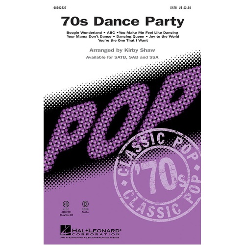 70s Dance Party Medley ShowTrax CD (CD Only)