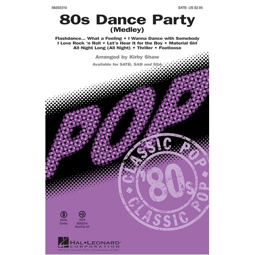 80s Dance Party ShowTrax CD (CD Only)