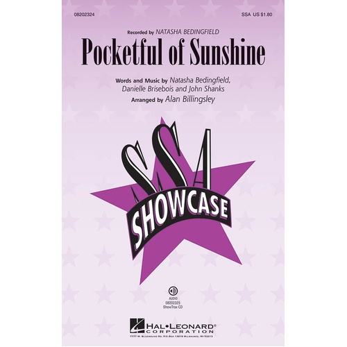 Pocketful Of Sunshine ShowTrax CD (CD Only)