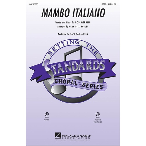 Mambo Italiano SATB (Octavo)