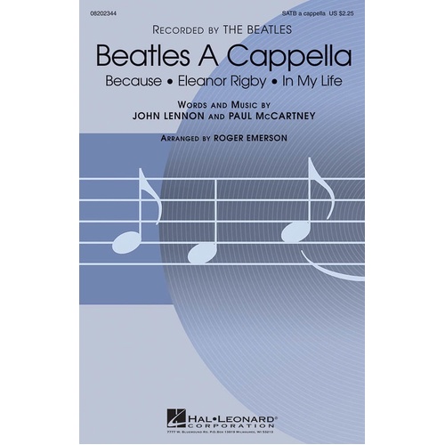 Beatles A Cappella SATB (Octavo)