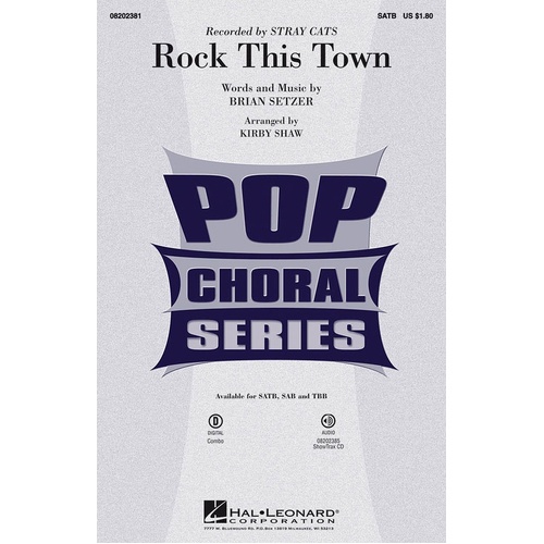 Rock This Town SATB (Octavo)