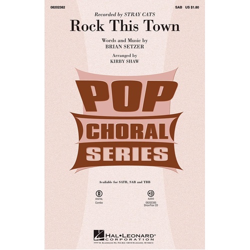 Rock This Town SAB (Octavo)