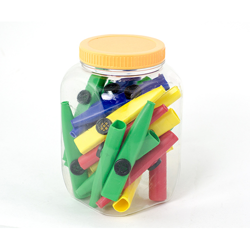 Kazoos-Plastic (Tub Of 25) Schwarz