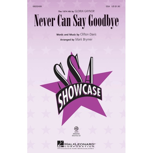 Never Can Say Goodbye ShowTrax CD (CD Only)
