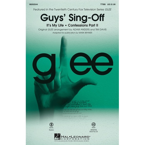Guys Sing Off From Glee ShowTrax CD (CD Only)