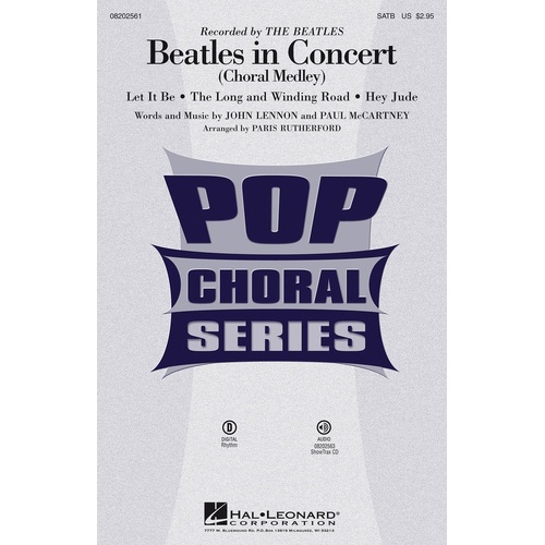 Beatles In Concert ShowTrax CD (CD Only)