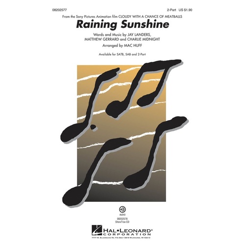 Raining Sunshine 2Pt (Octavo)
