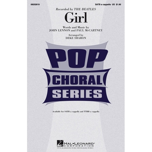 Girl TTBB A Cappella (Octavo)