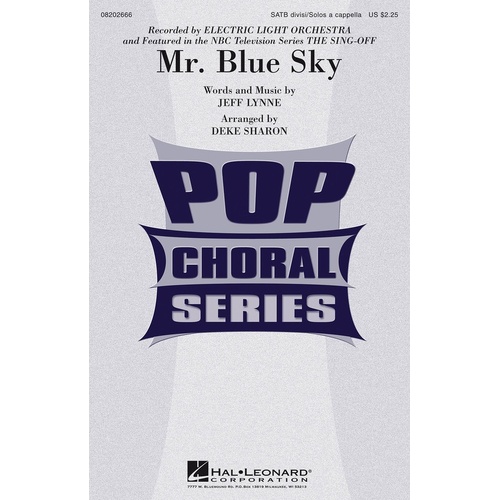 Mr Blue Sky SATB A Cappella (Octavo)