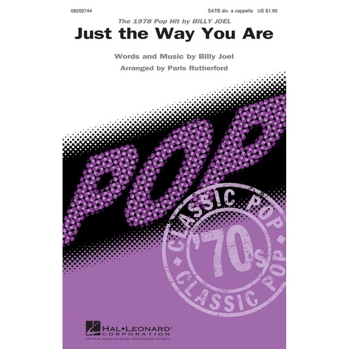 Just The Way You Are SATB (Octavo)