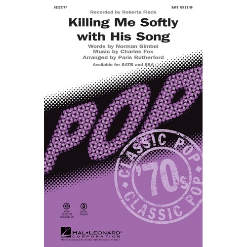 Killing Me Softly With His Song ShowTrax CD (CD Only)