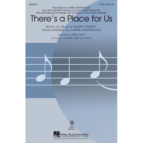 Theres A Place For Us ShowTrax CD (CD Only)