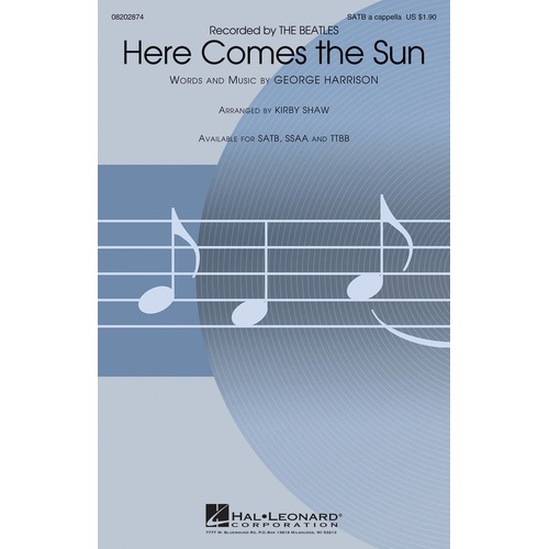 Here Comes The Sun SATB (Octavo)