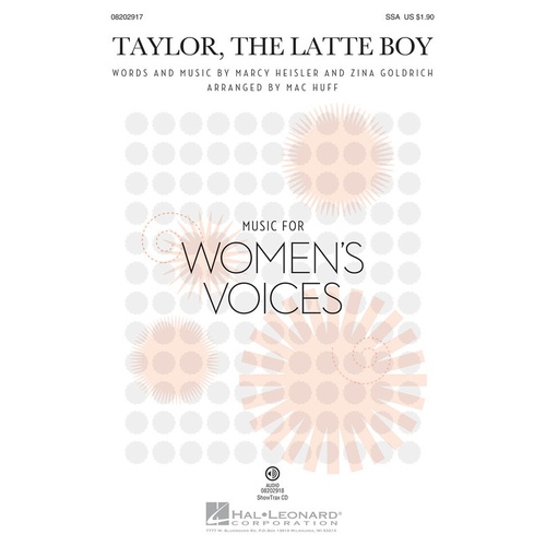 Taylor The Latte Boy SSA (Octavo)