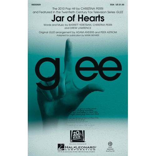 Jar Of Hearts SSA (Octavo)