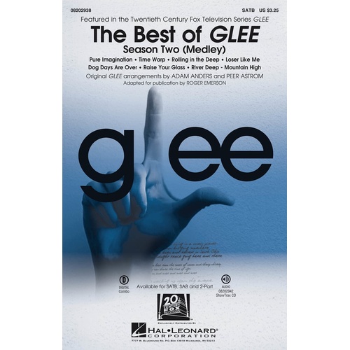 Best Of Glee Season Two SAB (Octavo)