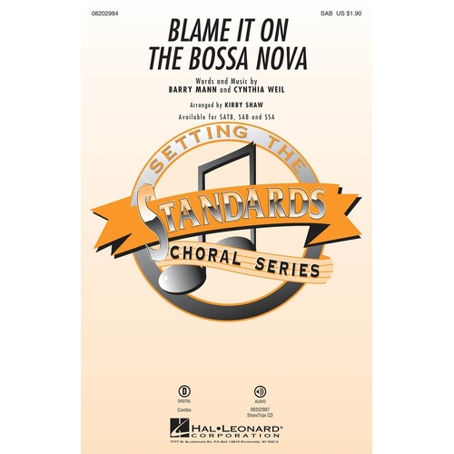 Blame It On The Bossa Nova SAB (Octavo)