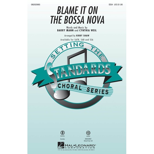 Blame It On The Bossa Nova SSA (Octavo)