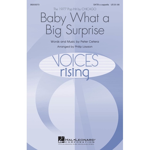 Baby What A Big Surprise SATB (Octavo)