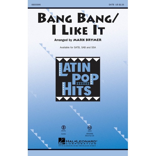 Bang Bang / I Like It ShowTrax CD (CD Only)