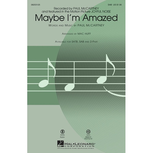 Maybe I'M Amazed (Octavo)