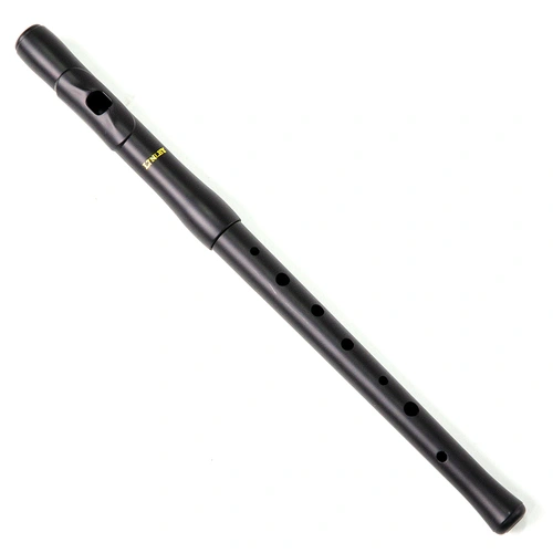 Flute-Fife with Leatherette Bag - Matte Black