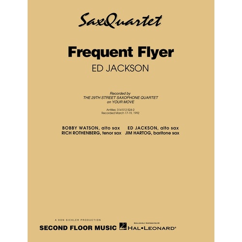 Frequent Flyer (Music Score/Parts)