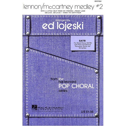 Lennon Mcartney Medley No 2 SATB (Octavo)
