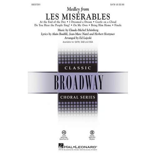 Les Miserables Medley SATB (Octavo)