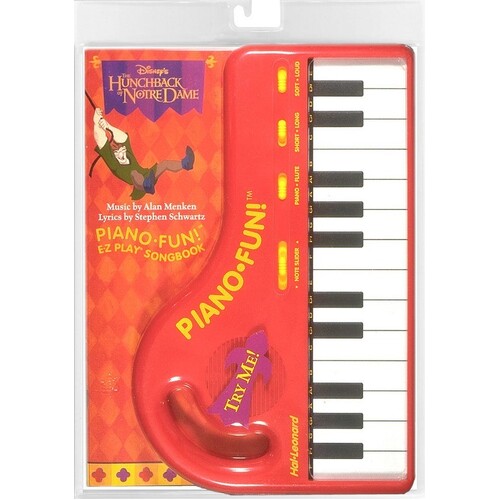 Hunchback Of Notre Dame Piano Fun Book/Kbd 