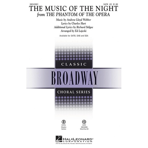 Music Of The Night ShowTrax CD (CD Only)