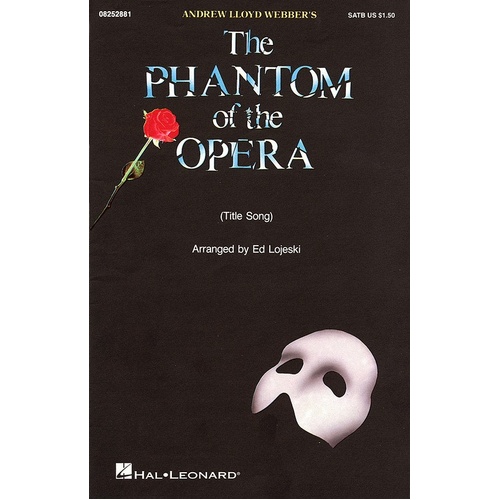 Phantom Of Opera SAB (Octavo)