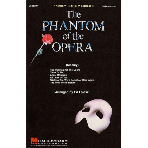 Phantom Of The Opera Medley SATB (Octavo)