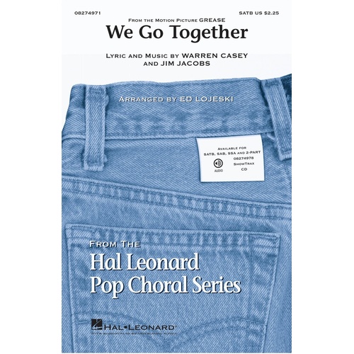 We Go Together SATB (Octavo)