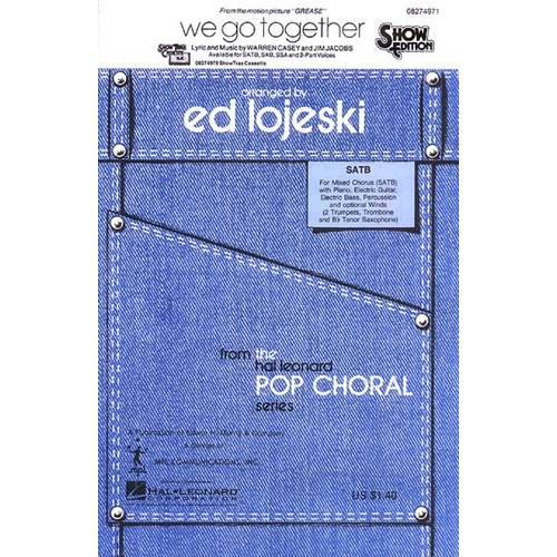 We Go Together 2Pt (Octavo)