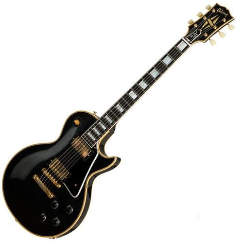 Gibson 1957 Les Paul Custom Ebony Reissue 2-Pickup VOS Electric Guitar (2020)