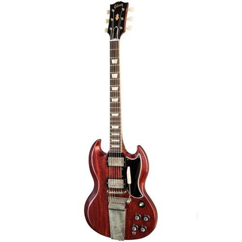 Gibson 1964 SG Standard Reissue w/ Maestro Vibrola Cheery Red inc Hard Case