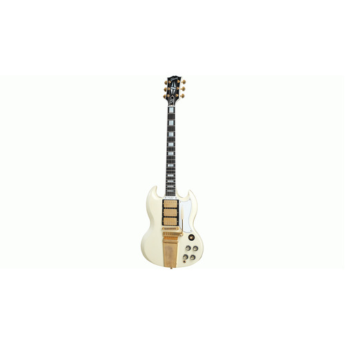 Gibson 1963 Les Paul Sg Custom Reissue W/ Maestro Vibrola - Classic White