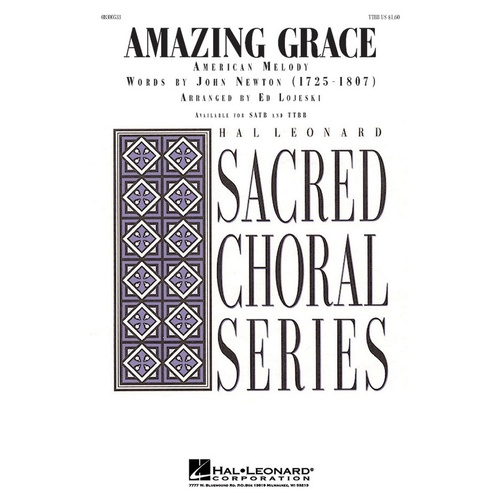 Amazing Grace TTBB (Octavo)