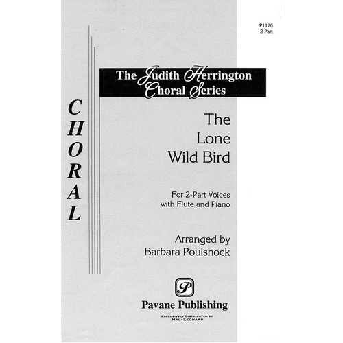 Lone Wild Bird 2 Pt/Flute/Piano Arr Poulshock (Octavo)