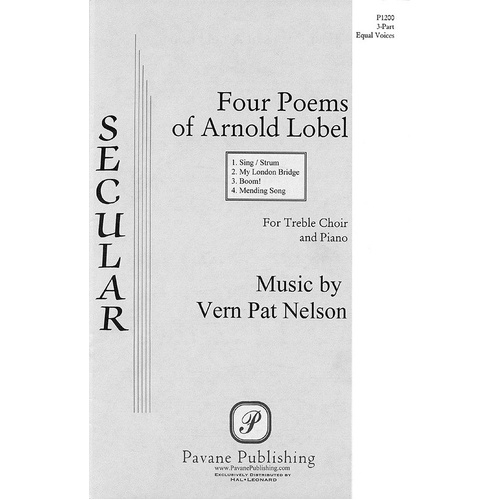 Four Poems Of Arnold Lobel 3Pt A Cappella (Octavo)