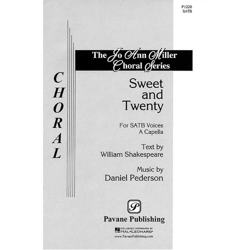 Sweet And Twenty SATB A Cappella (Octavo)