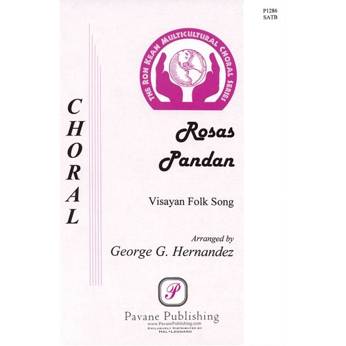 Rosas Pandan SATB A Cappella (Octavo)