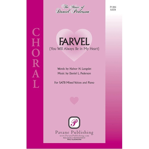Farvel (You Will Always Be In My Heart) SATB (Octavo)