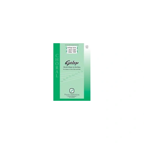 Solfege Suite: Galop for Unison/2-Part Choir