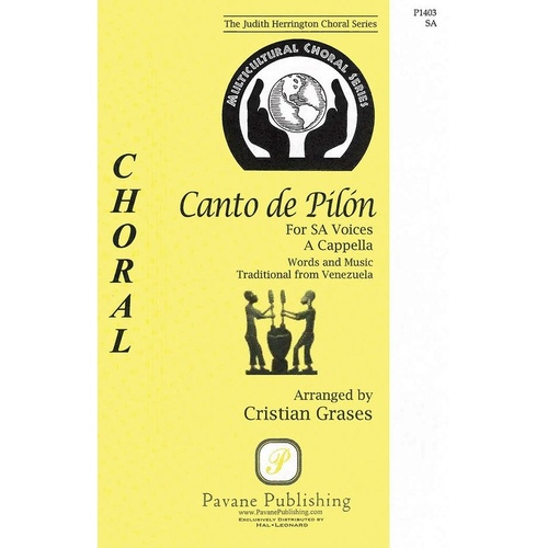 Canto de Pilon Choral Score by Pavane Publishing - 8 Pages