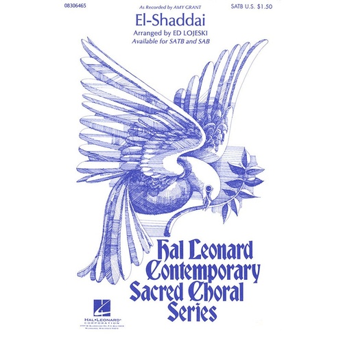 El Shaddai SATB (Octavo)